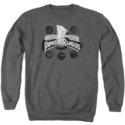 Mighty Morphin Power Rangers Power Coins Crewneck Sweatshirt