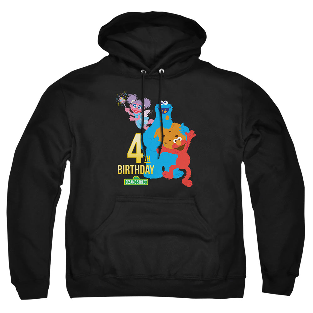 Sesame Street 4TH Birthday Pullover Hoodie