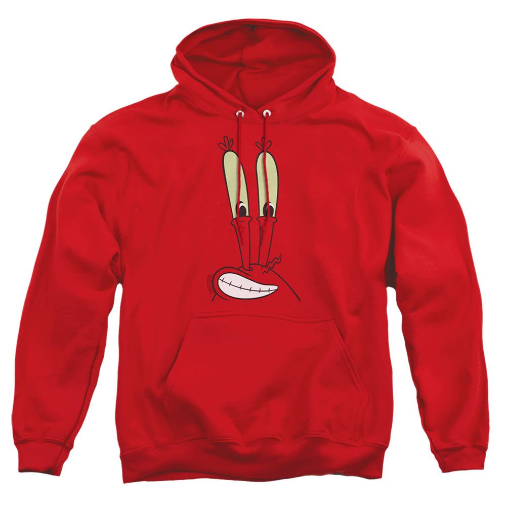 Spongebob Squarepants Mr. Krabs Smile Face Pullover Hoodie