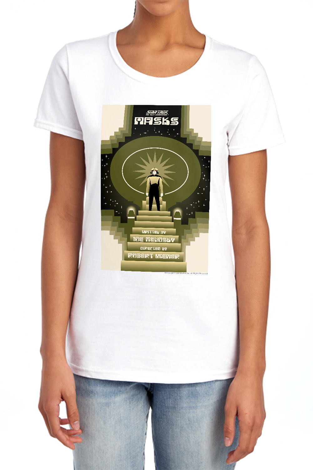 Star Trek Masks Womens T-Shirt
