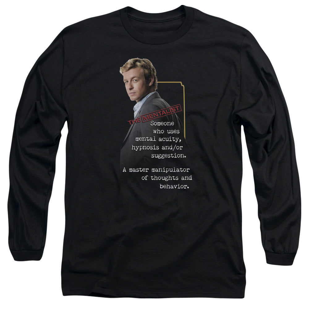 The Mentalist Definition Long Sleeve T-Shirt