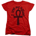 BET I Love My Melanin Womens T-Shirt