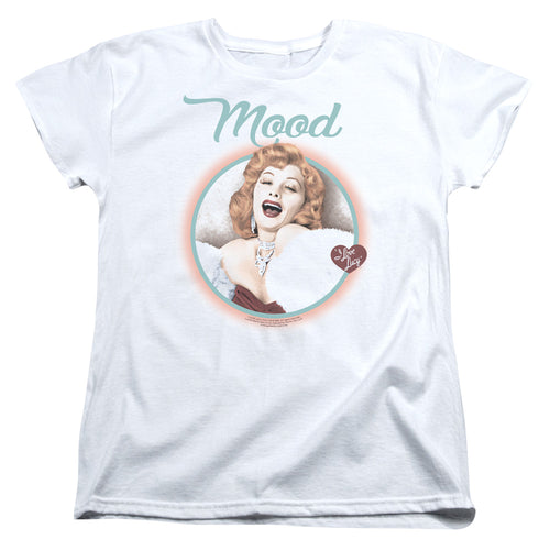 I Love Lucy Mood Womens T-Shirt