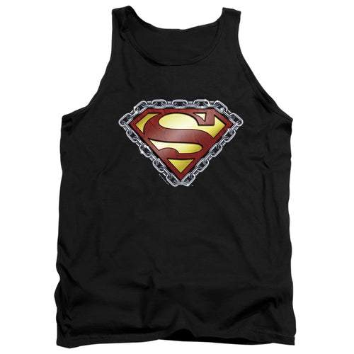 Superman Chained Shield Tank Top