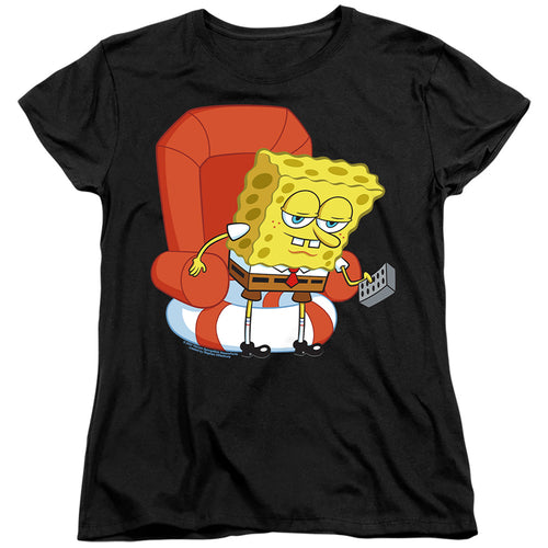 Spongebob Squarepants Head Out Meme Womens T-Shirt