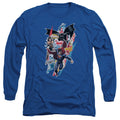 Batman v Superman Ripped Trio Long Sleeve T-Shirt