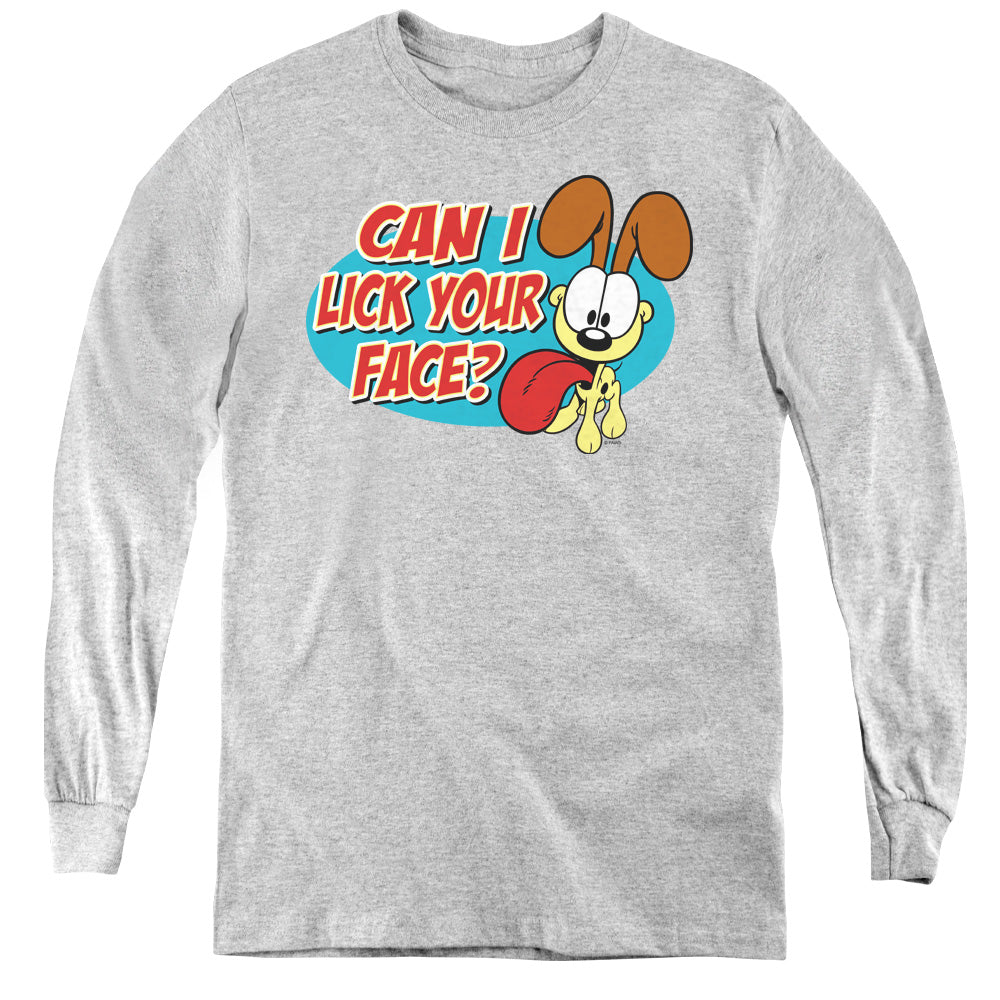 Garfield Question Youth Long Sleeve T-Shirt