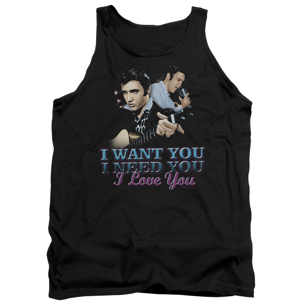 Elvis Presley I Want You Tank Top