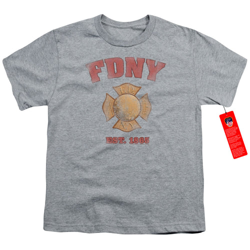 New York City Fdny Vintage Badge Youth/Toddler T-Shirt