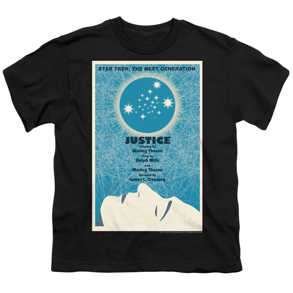 Star Trek Justice Black Youth/Toddler T-Shirt