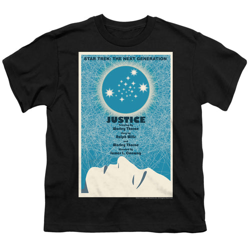 Star Trek Justice Black Youth/Toddler T-Shirt