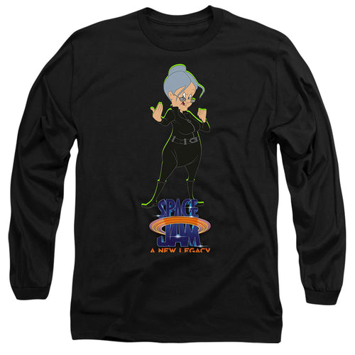 Space Jam Granny Matrix Long Sleeve T-Shirt