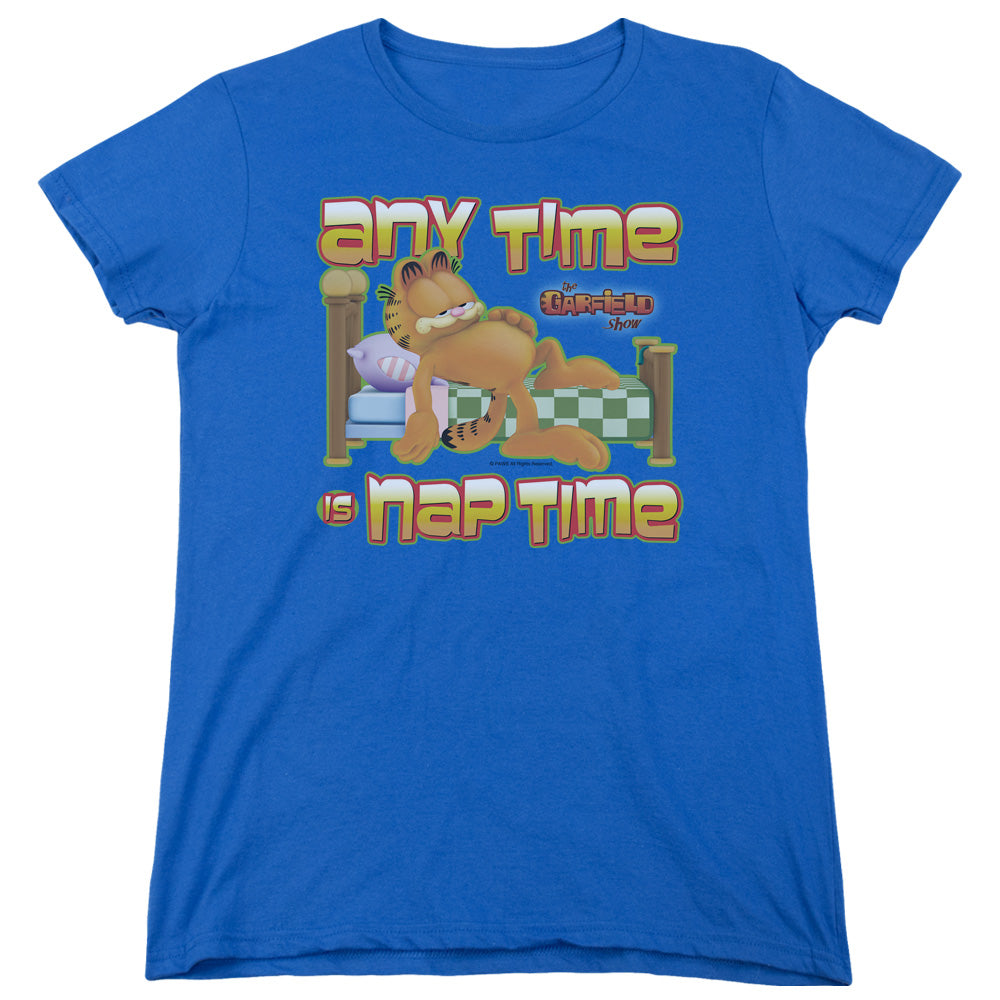 Garfield Nap Time Womens T-Shirt