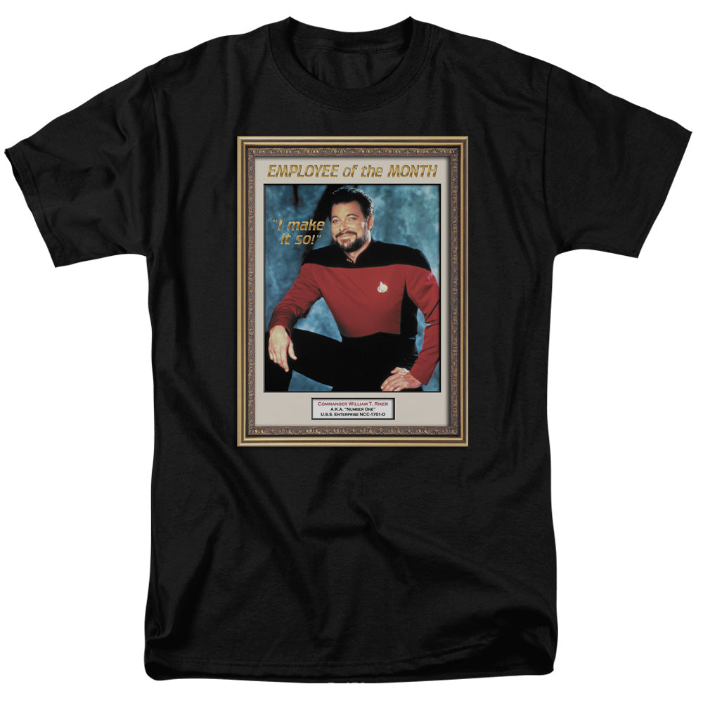 Star Trek Riker Employee of the Month T-Shirt