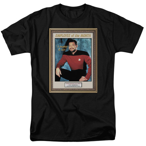 Star Trek Riker Employee of the Month T-Shirt