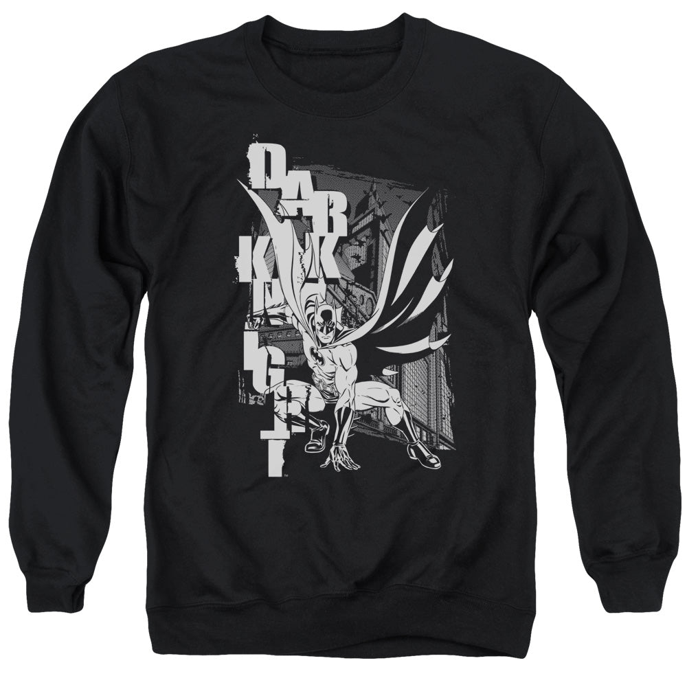 Batman Vertical Letters Crewneck Sweatshirt