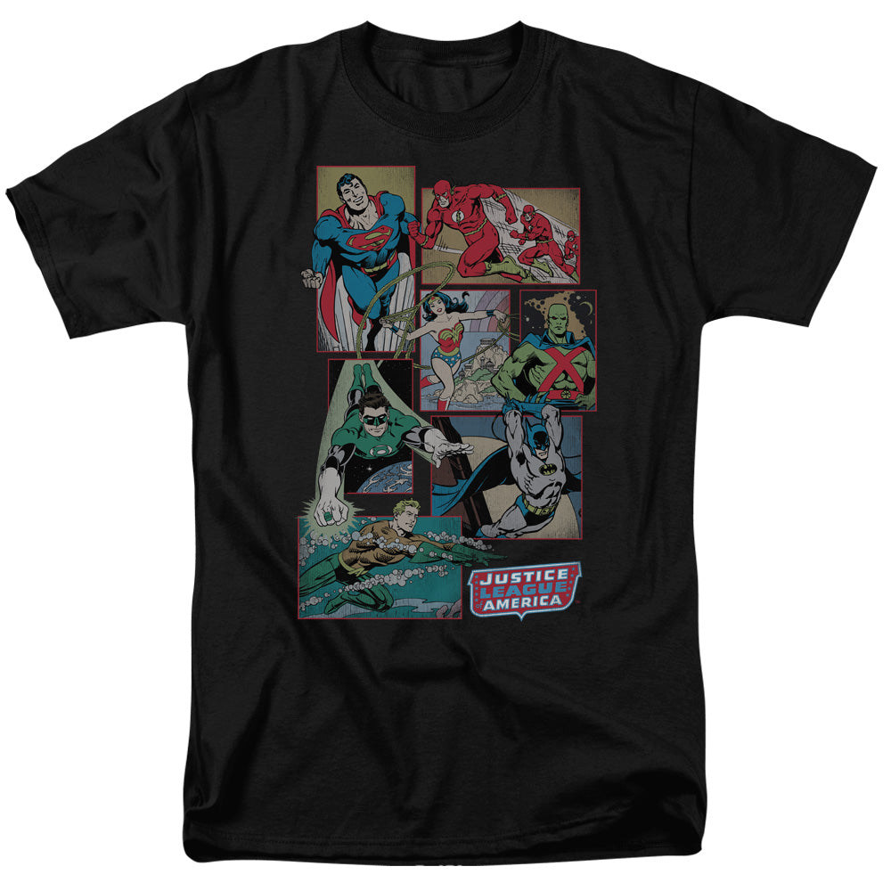 DC Comics Justice League Boxes T-Shirt