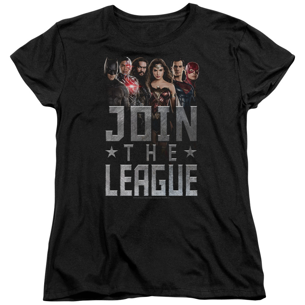 Justice League Join The League Womens T-Shirt