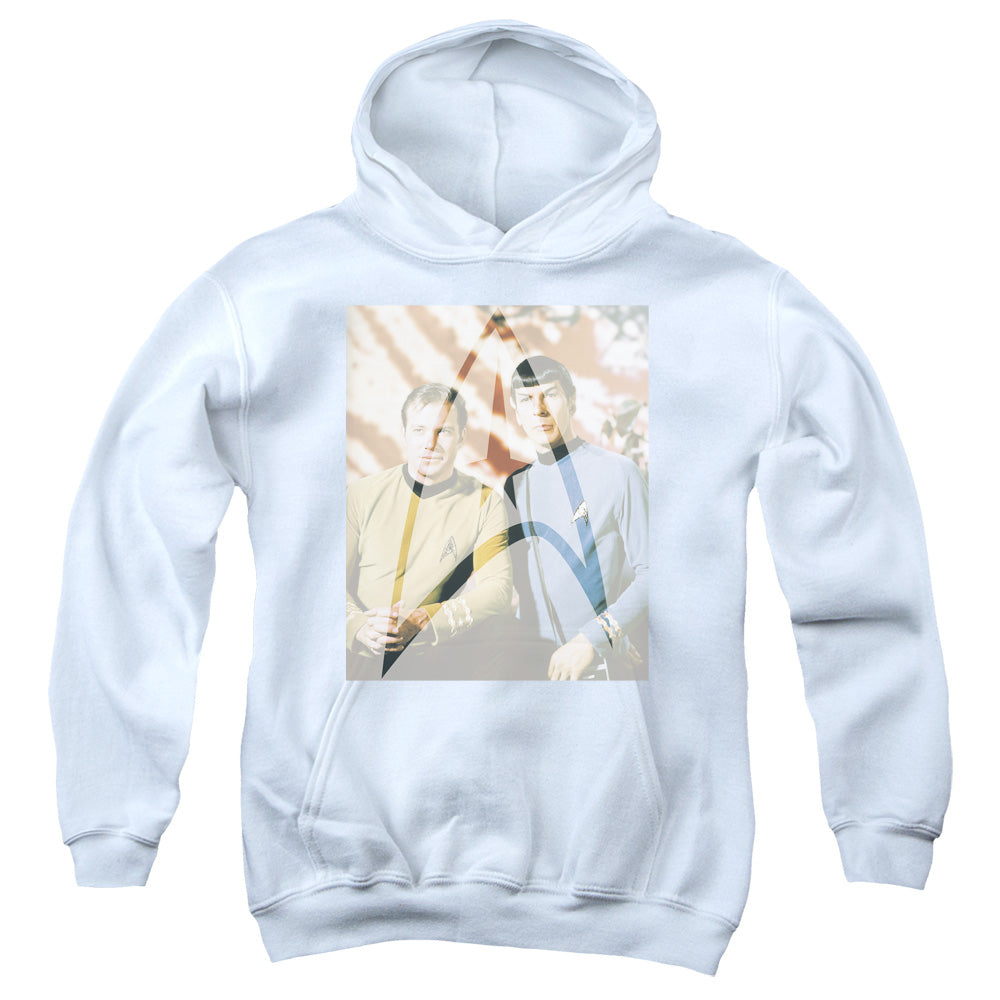 Star Trek Kirk and Spock Classic Duo Youth Hoodie