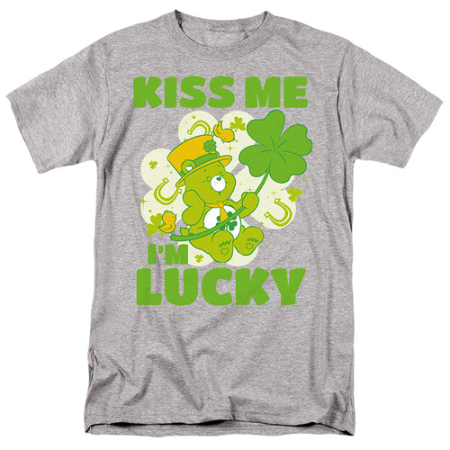Care Bears Kiss Me I'M Lucky St. Patrick'S Day Good Luck Bear T-Shirt