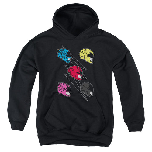 Mighty Morphin Power Rangers: The Movie Line Helmets Youth Hoodie
