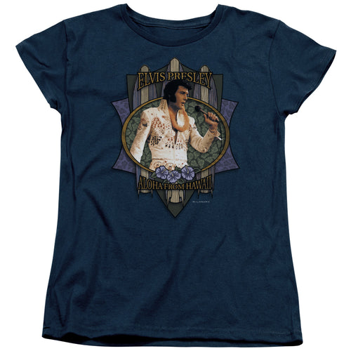 Elvis Presley Aloha From Hawaii Womens T-Shirt