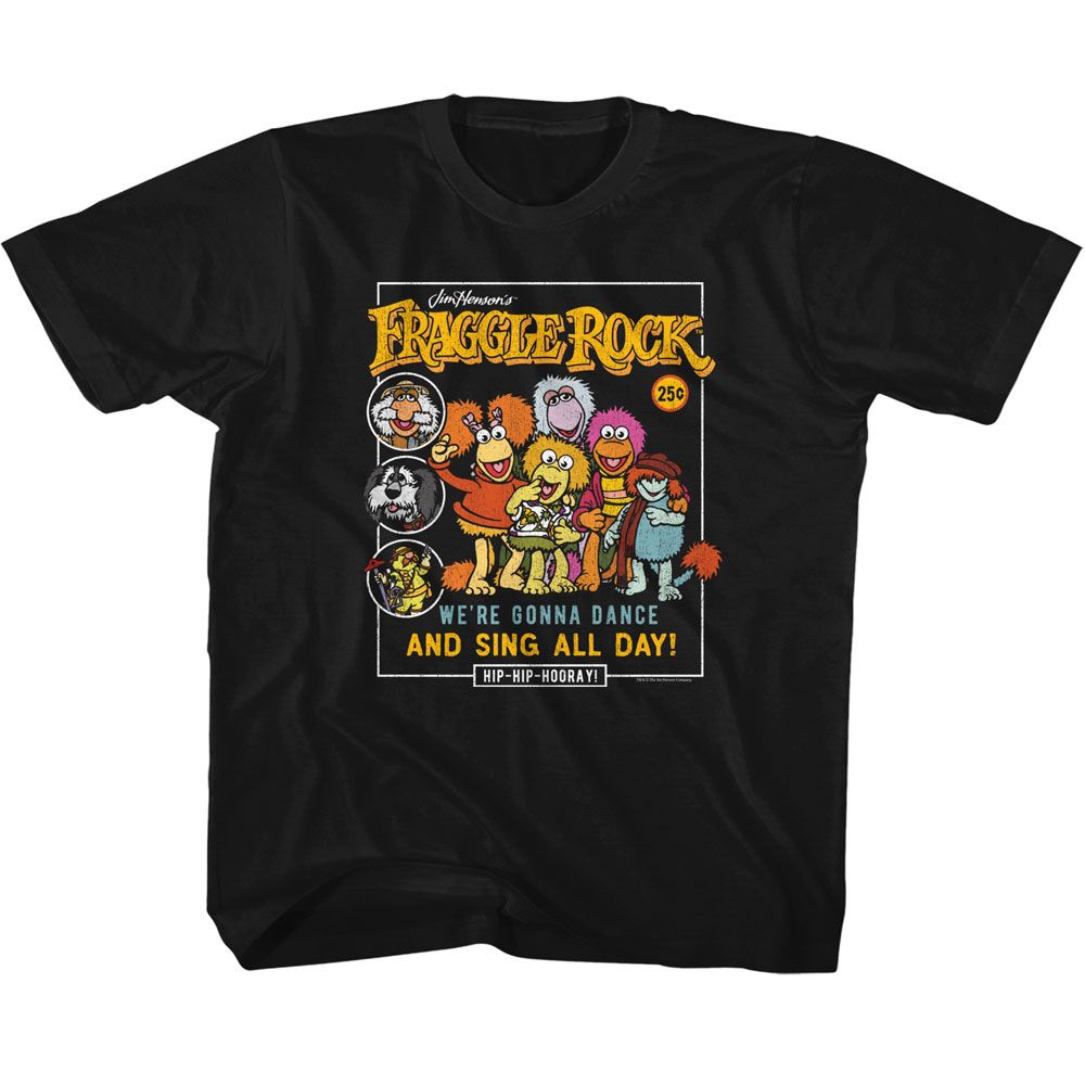 Fraggle Rock Comic Cover Style Youth/Toddler T-Shirt
