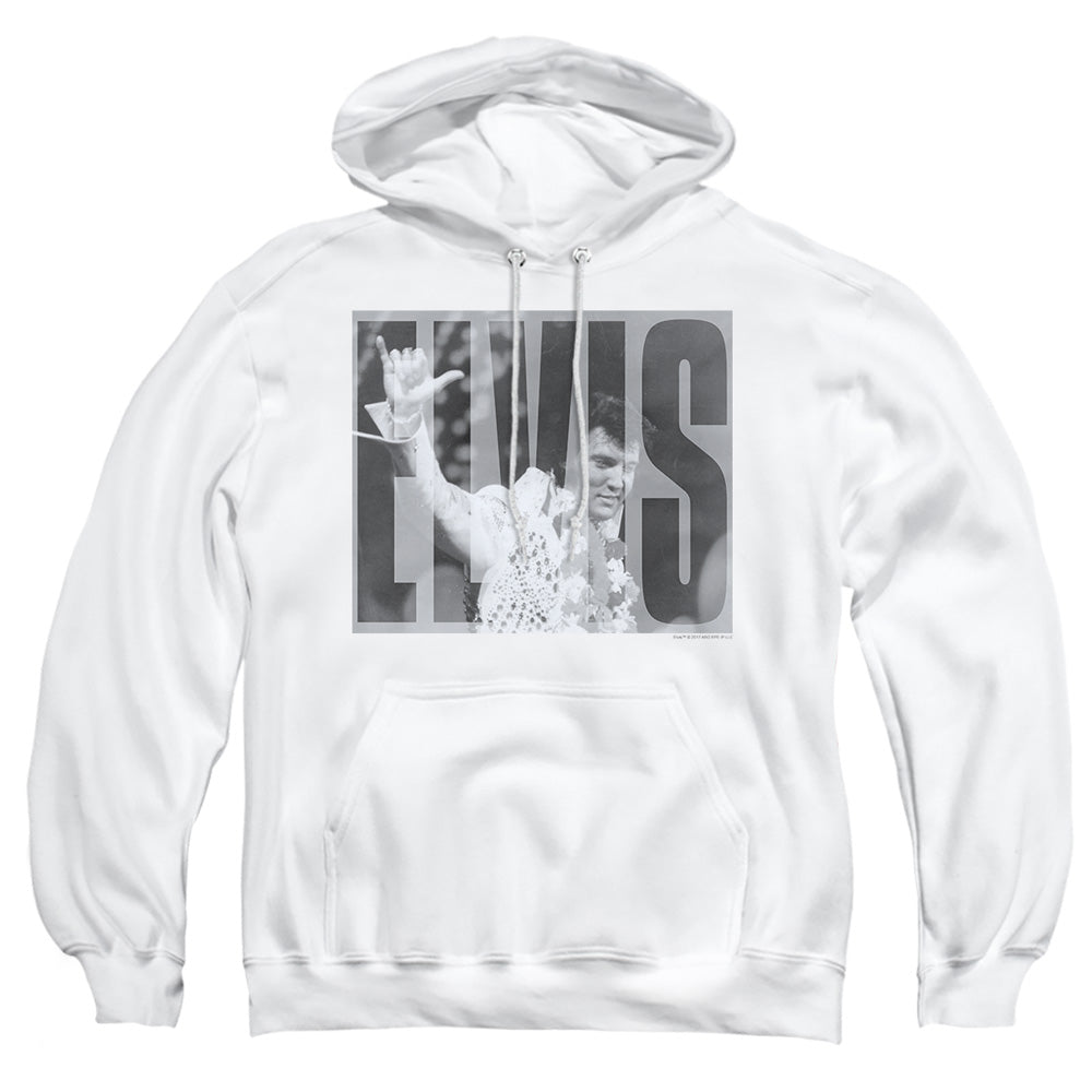 Elvis Presley Aloha Gray Pullover Hoodie