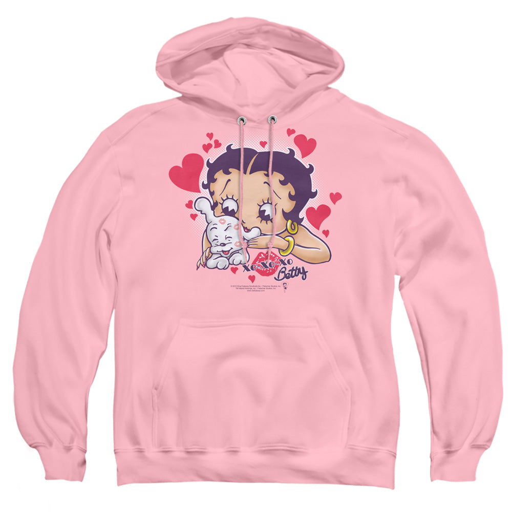 Betty Boop Puppy Love Pullover Hoodie