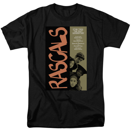 Star Trek Rascals Black T-Shirt