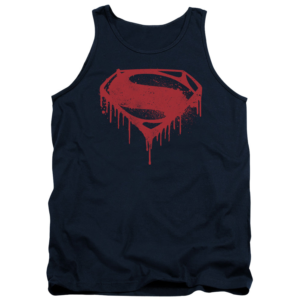 Batman v Superman Splattered Tank Top