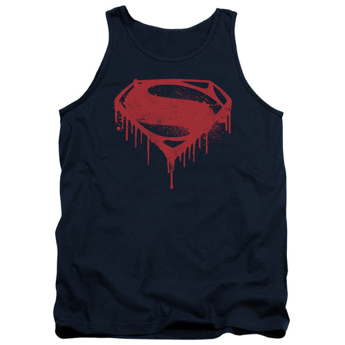Batman v Superman Splattered Tank Top