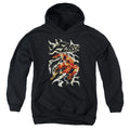 Justice League Electric Run Youth Hoodie