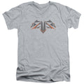 Batman v Superman Tech Bat Logo V-Neck T-Shirt