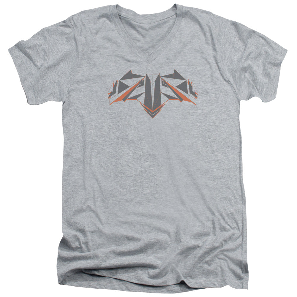 Batman v Superman Tech Bat Logo V-Neck T-Shirt