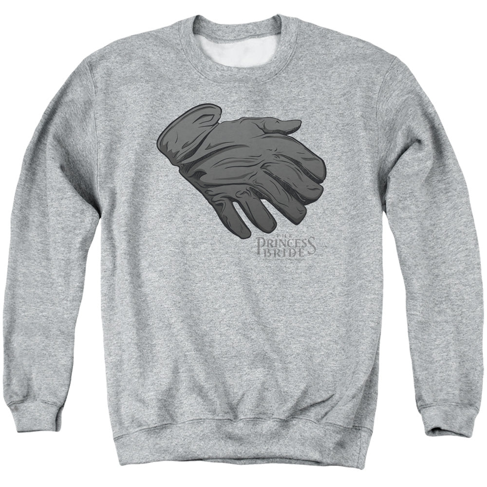The Princess Bride Six Fingered Glove Athletic Heather Crewneck Sweatshirt