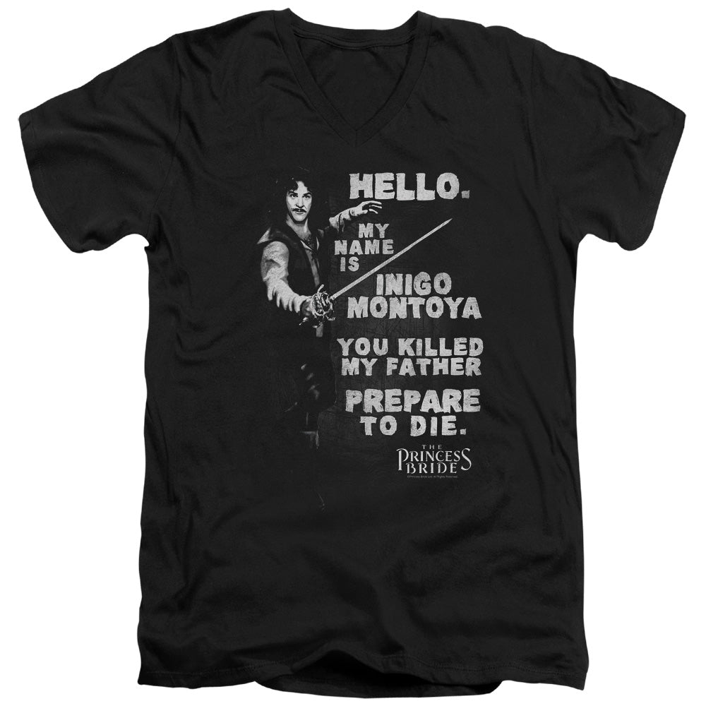 The Princess Bride Hello Again V-Neck T-Shirt