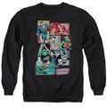 DC Comics Justice League Boxes Crewneck Sweatshirt