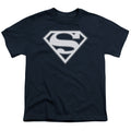 Superman Navy & White Shield Navy Youth/Toddler T-Shirt