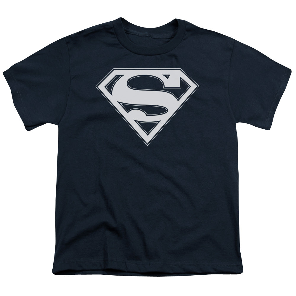 Superman Navy & White Shield Navy Youth/Toddler T-Shirt