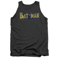 Batman Vintage Logo Splatter Tank Top