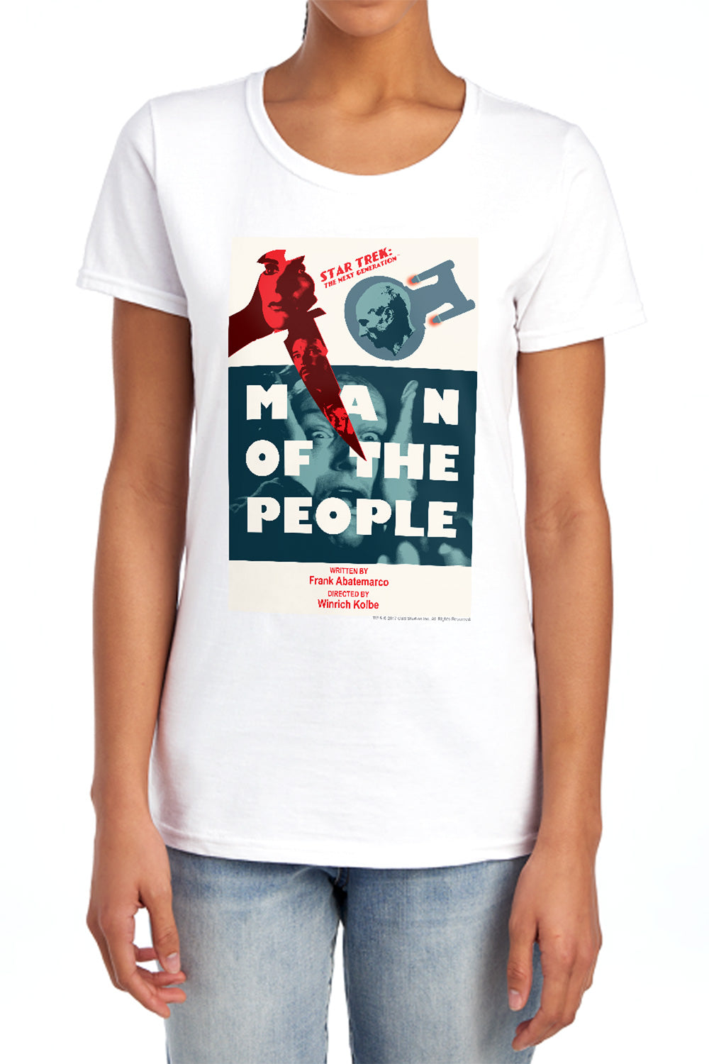 Star Trek Man of the People Womens T-Shirt