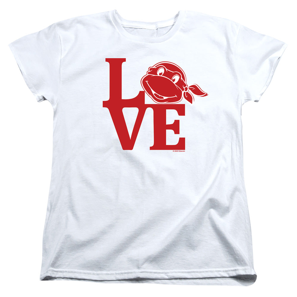 Teenage Mutant Ninja Turtles Valentine's Day Love Womens T-Shirt