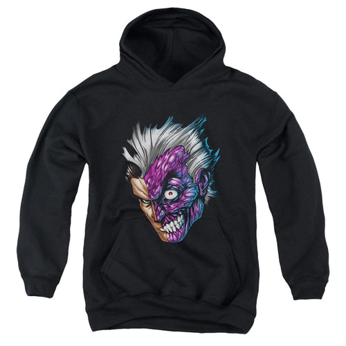 Batman Just Face Youth Hoodie