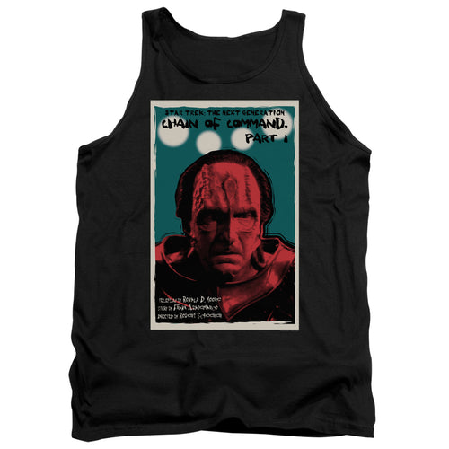 Star Trek Chain of Command Part I Black Tank Top