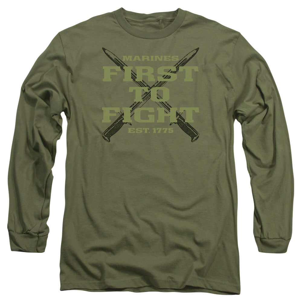 U.S. Marine Corps First to Fight Long Sleeve T-Shirt