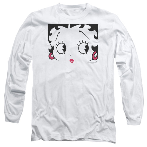 Betty Boop Close Up Long Sleeve T-Shirt