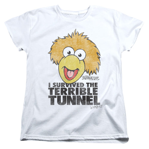 Fraggle Rock Terrible Tunnel Womens T-Shirt