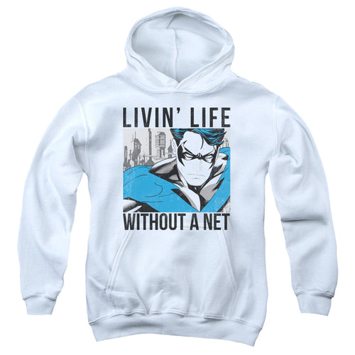 Batman Without A Net Youth Hoodie