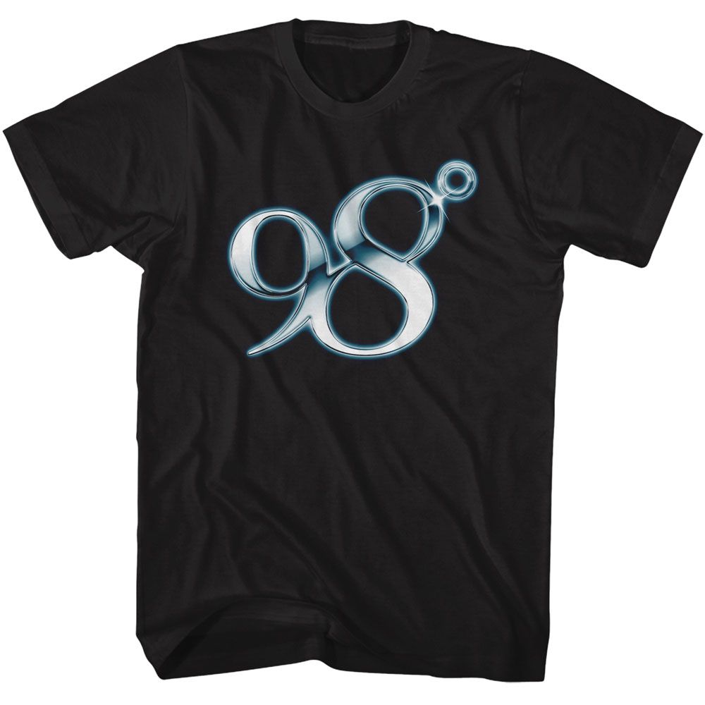 Platinum Logo 98 Degrees t-shirt in black